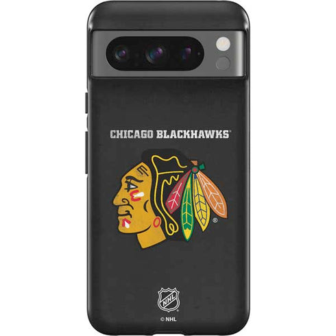 NHL Chicago Blackhawks Distressed Google Pixel 8 Pro Impact Case